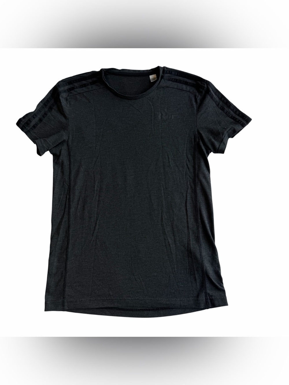 Women’s Adidas Grey Crew Neck Short-Sleeve Shirt